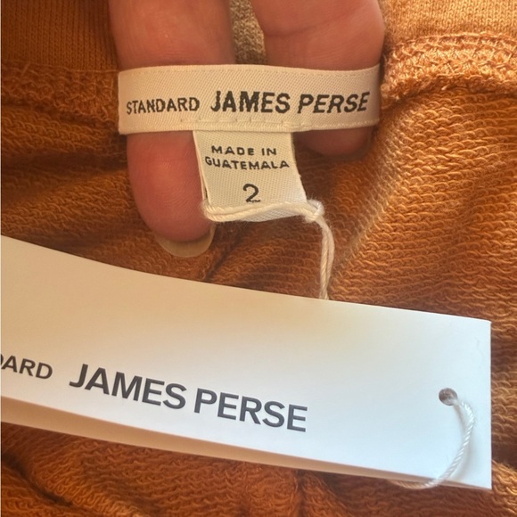 Standard James Perse Cotton Sweat Pant Jogger Medium Amber - Picture 7 of 13